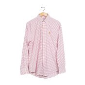 USC Trojans SC Interlock Tattersall Woven Dress Shirt